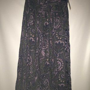 NWT Lee David Women's Size 8 Side Button Down